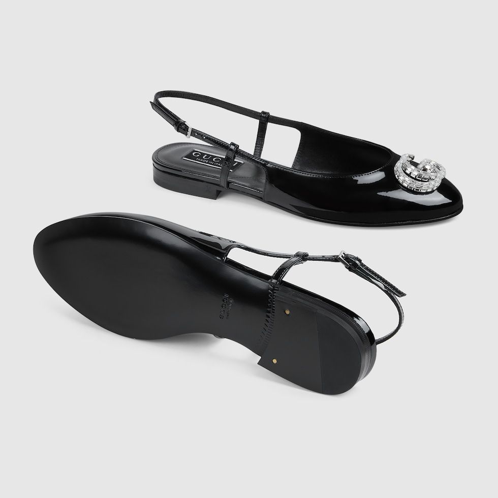 GUCCI WOMEN'S BALLERINA WITH DOUBLE G