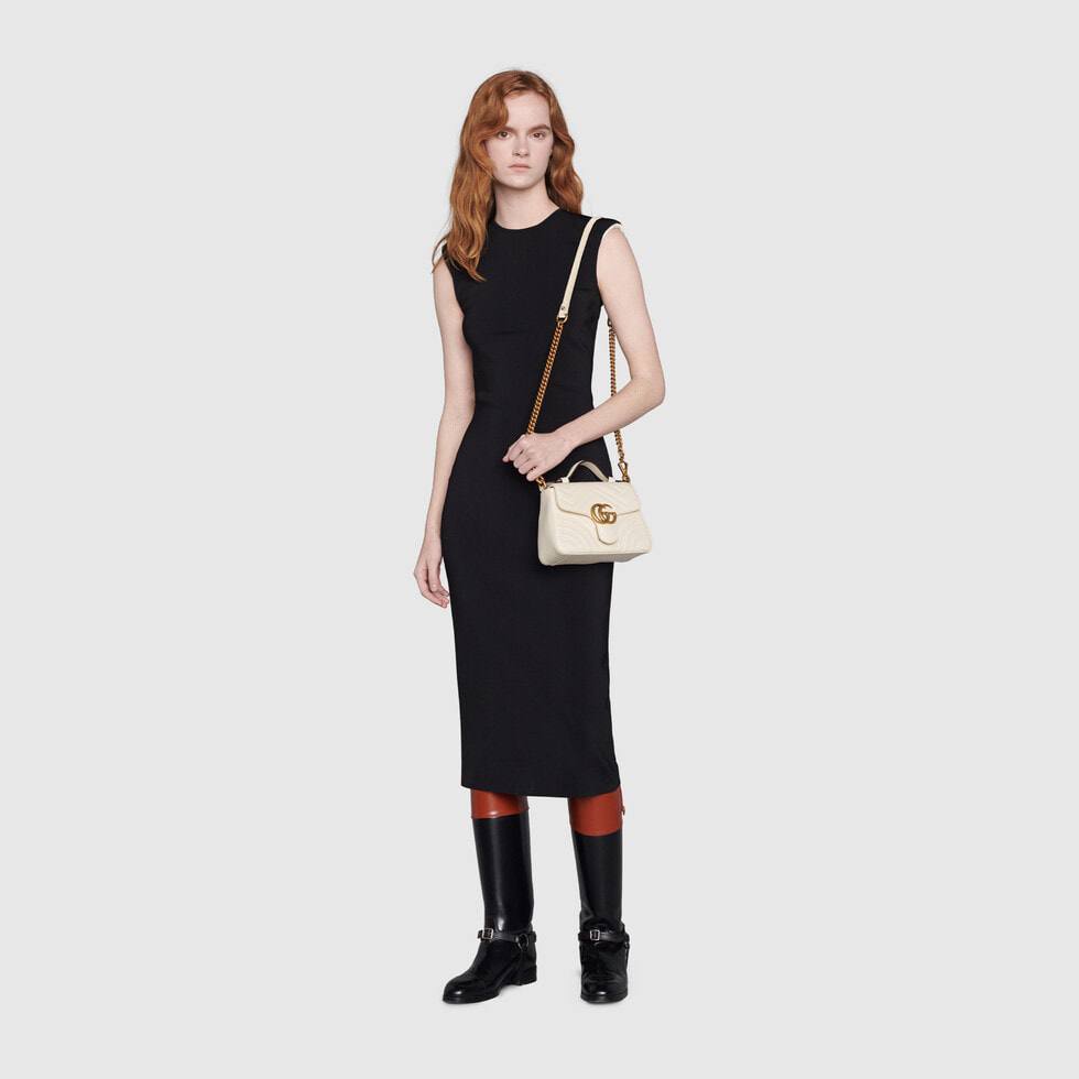 Gucci GG MARMONT MINI TOP HANDLE BAG