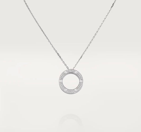 Cartier LOVE NECKLACE, DIAMOND-PAVED LOVE