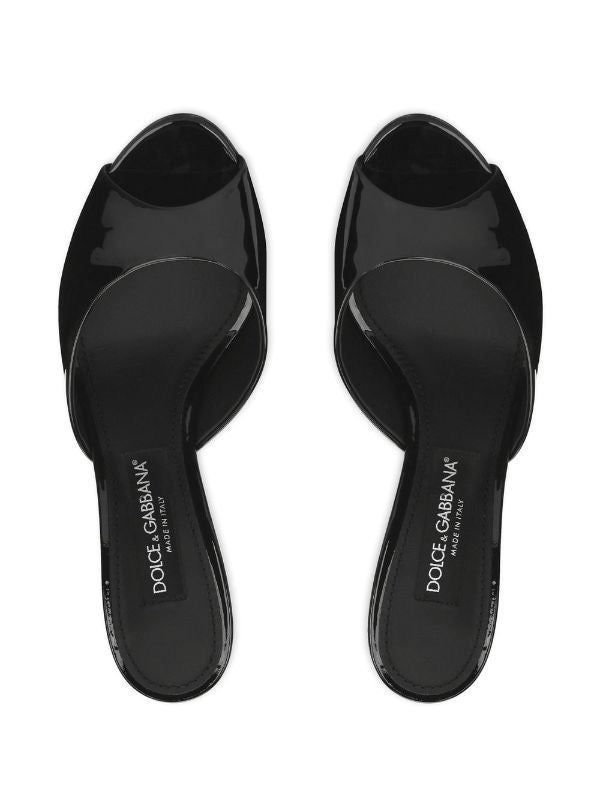 D&G Calfskin mules
