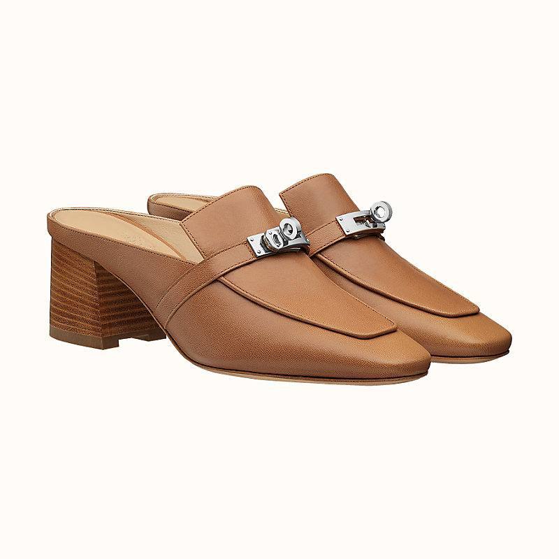 Hermes Blossom mule