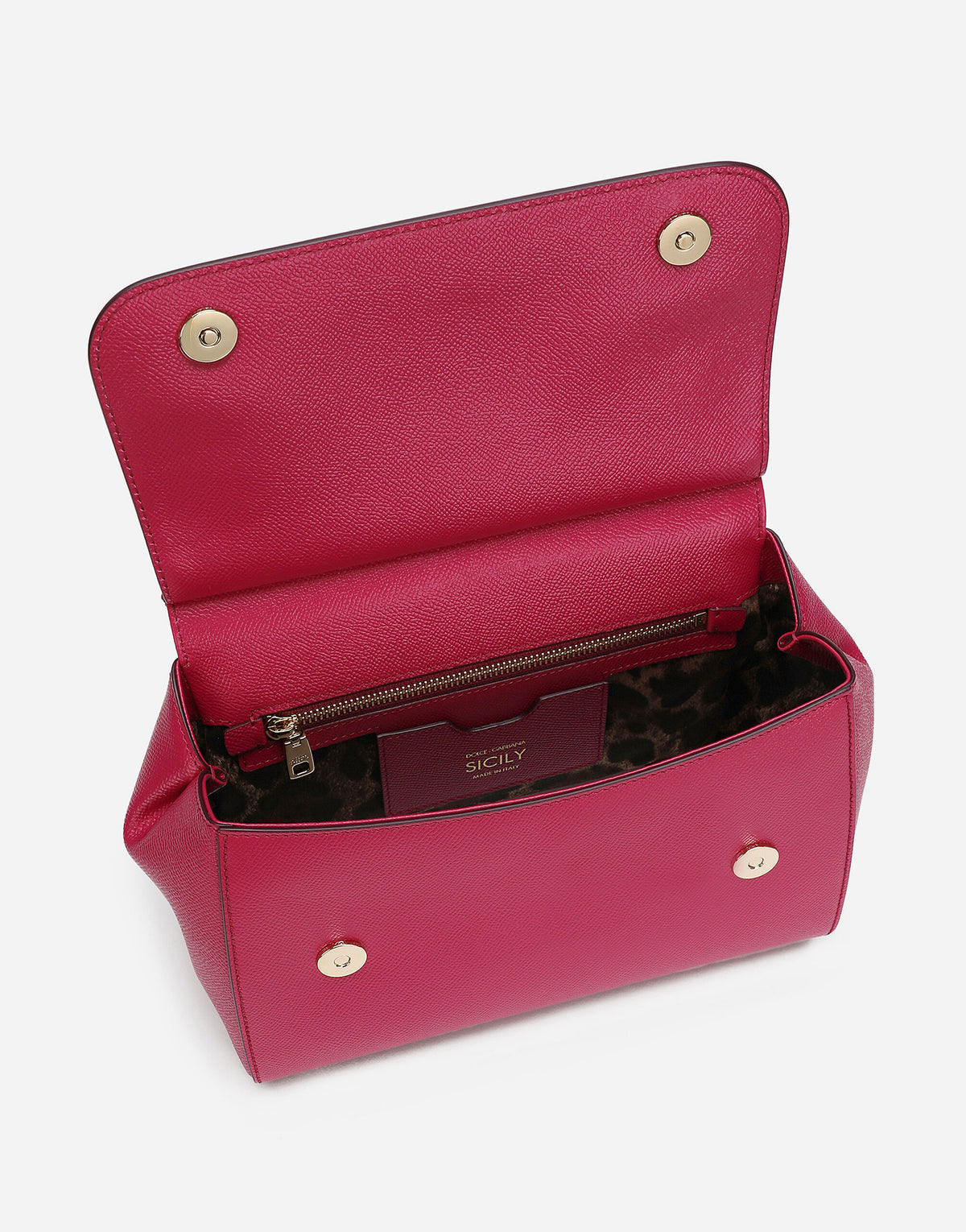 D&G Medium Sicily handbag in dauphine leather